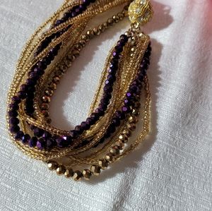 Purple bracelet